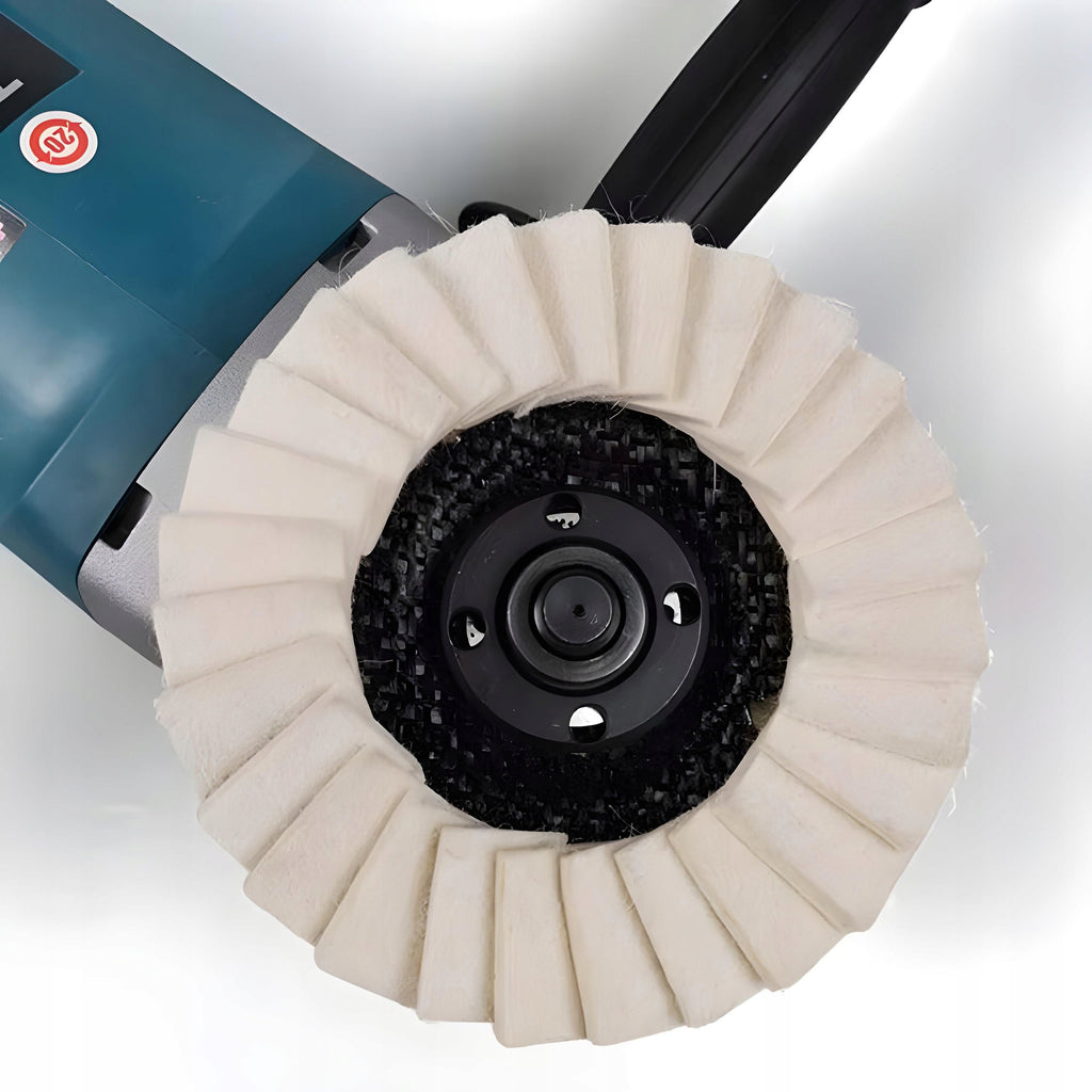 Tarcza Polerska 125mm Listkowa Filcowa Do Szlifierki