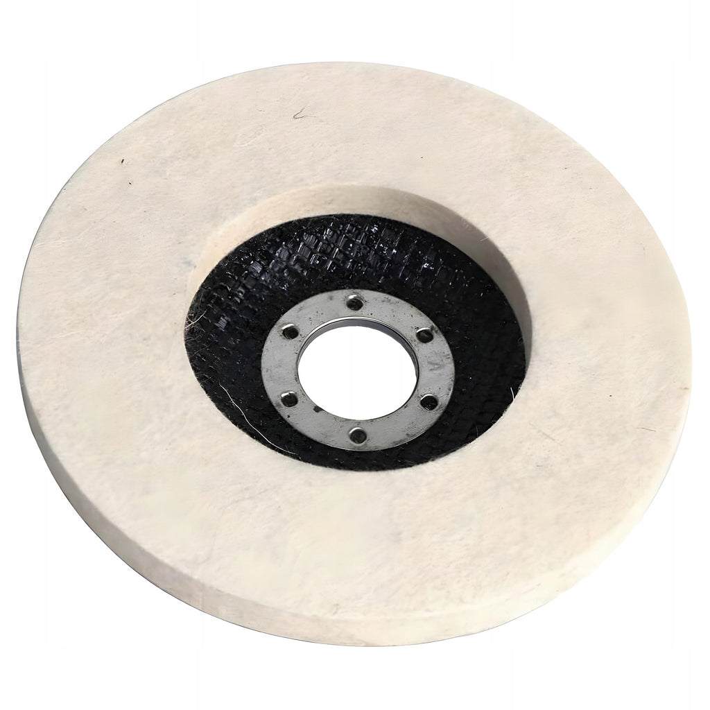 TARCZA POLERSKA FILCOWA FILC LAMELKA 125mm x 6mm