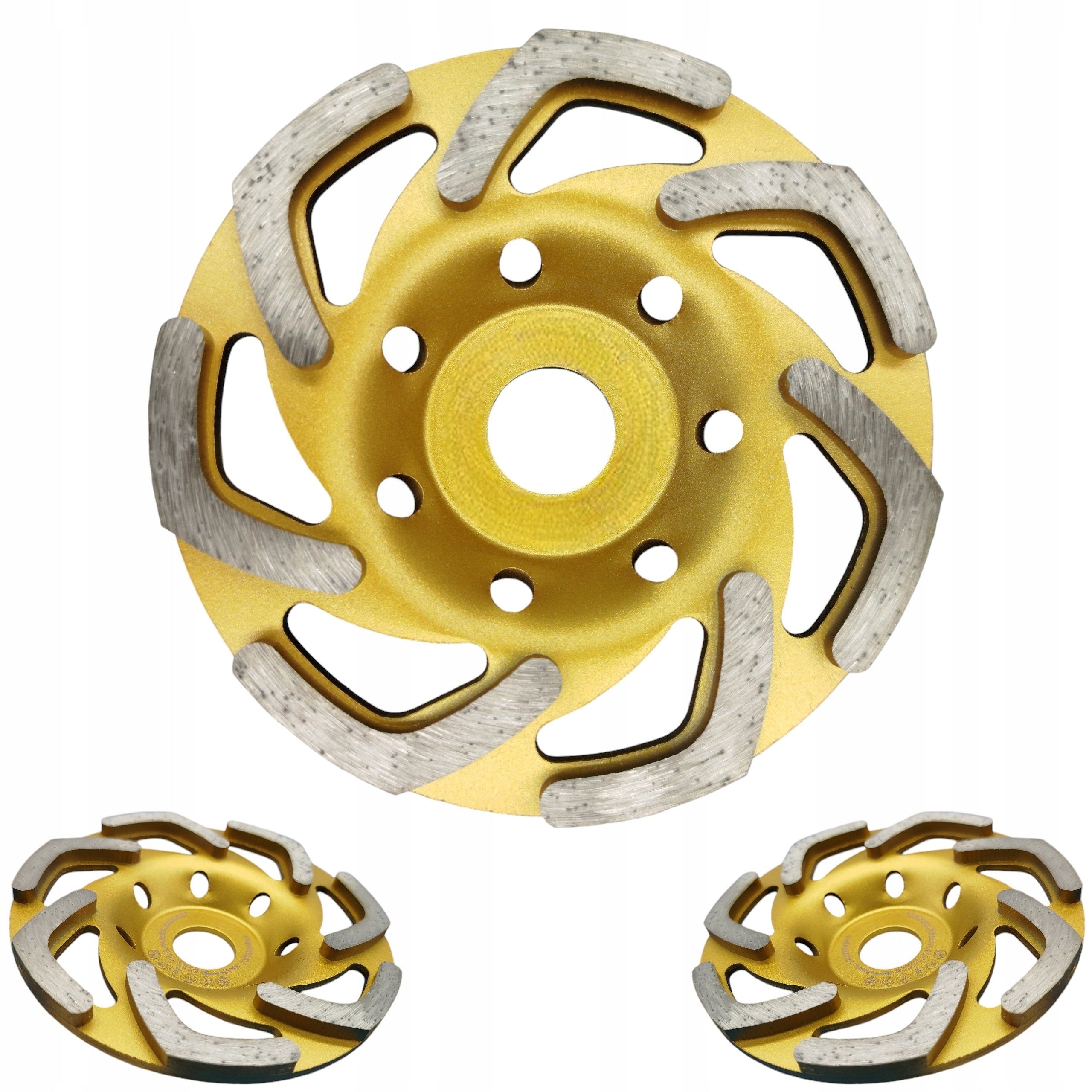Tarcza do szlifowania betonu 125mm Garnkowa Diamentowa Boomerang na kątówkę