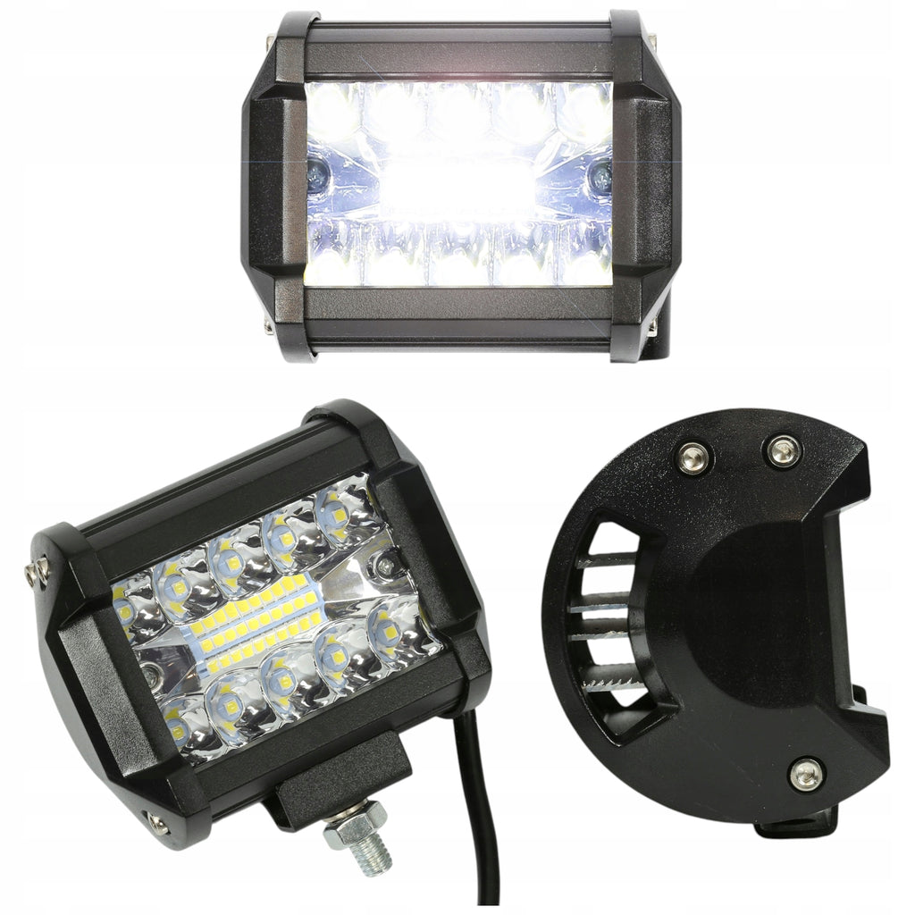 Lampa robocza LED Halogen 12v 24v 60W Szperacz Mocna Ledowa Oświetlenie