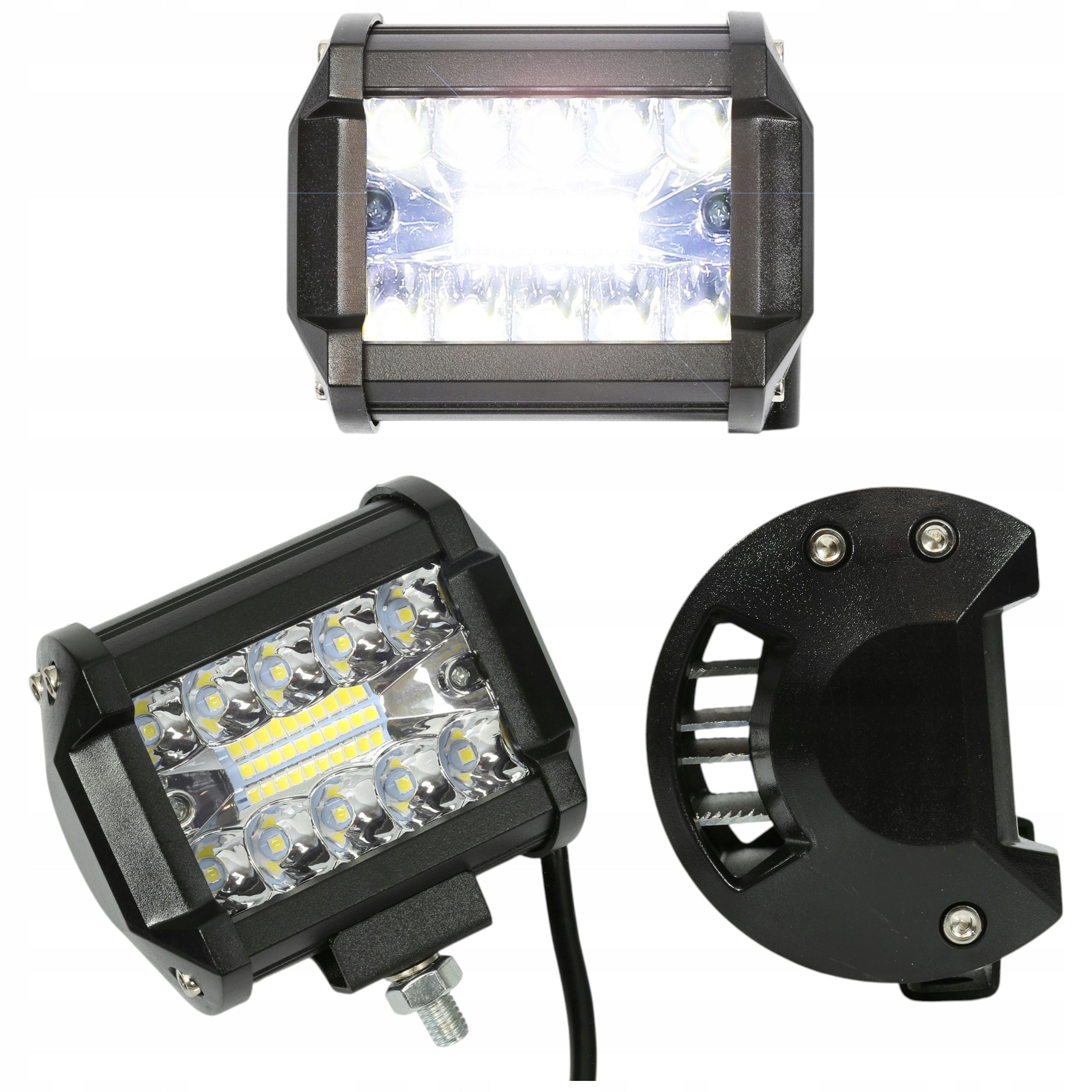 Lampa robocza LED Halogen 12v 24v 60W Szperacz Mocna Ledowa Oświetlenie