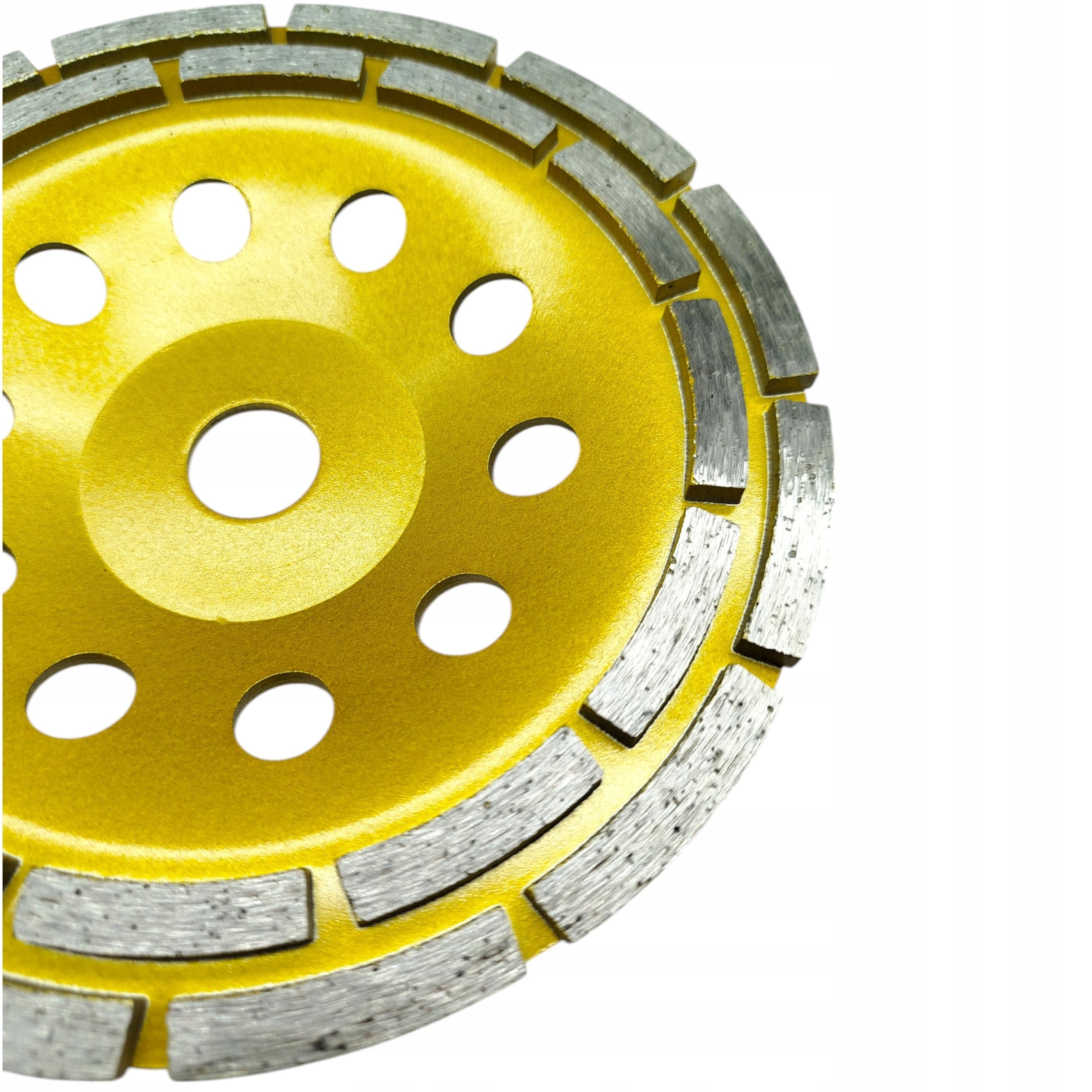 TARCZA GARNKOWA DIAMENTOWA DO SZLIFOWANIA BETONU 180mm KAMIENIA