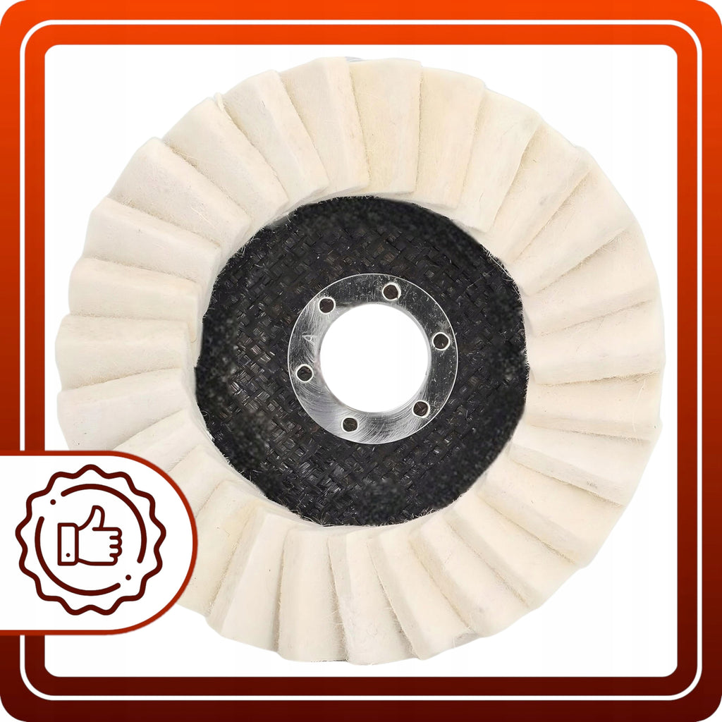 Tarcza Polerska 115mm Listkowa Filcowa Do Szlifierki