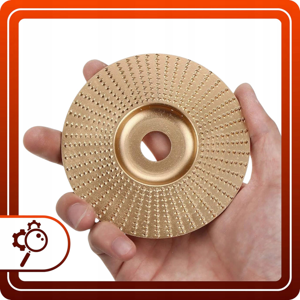 2x Tarnik 125mm Płaski i Wypukły Do Szlifowania Rzeźbienia Drewna