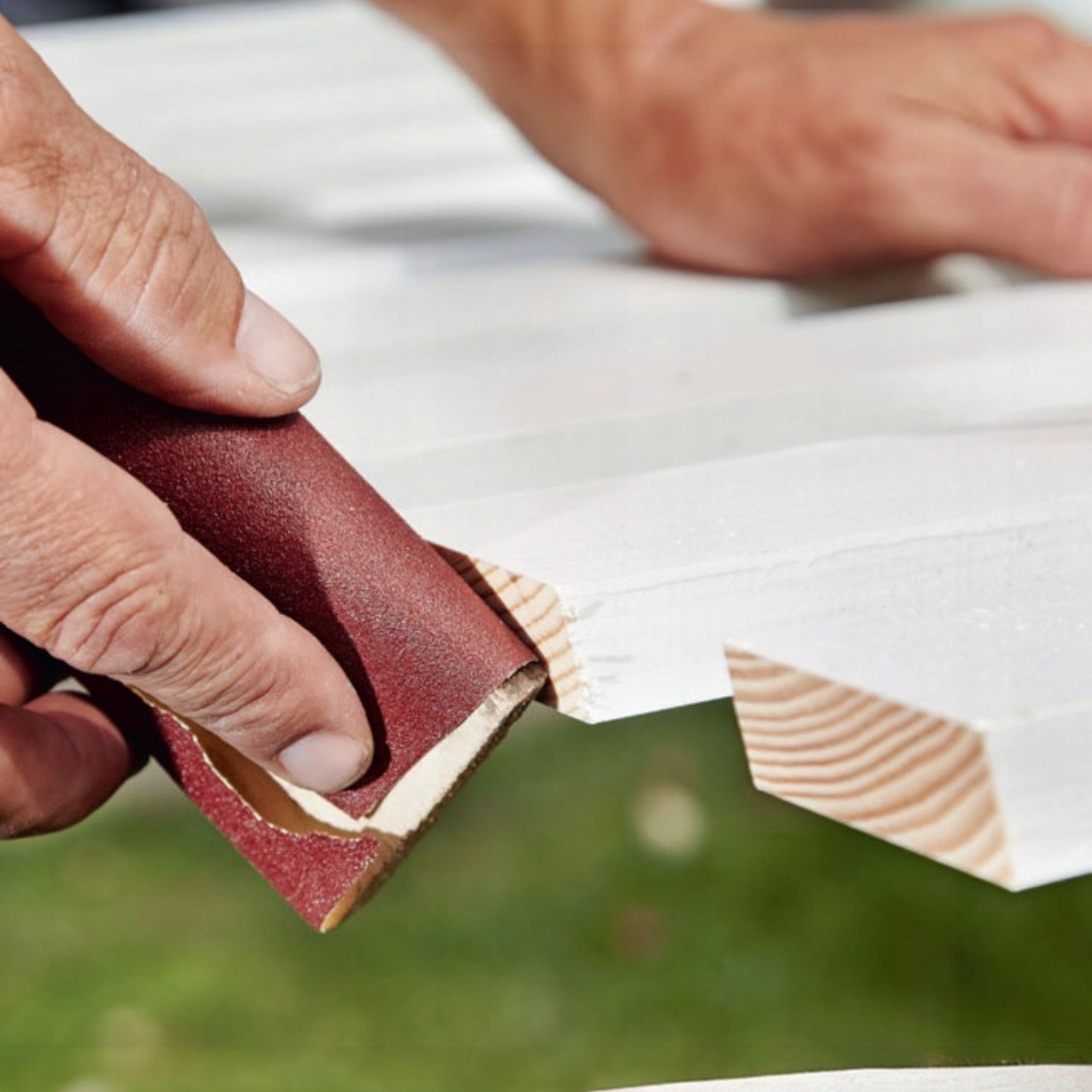 5x Papier Ścierny 230x280mm P40 Arkusz Na Płótnie Do Wygładzania