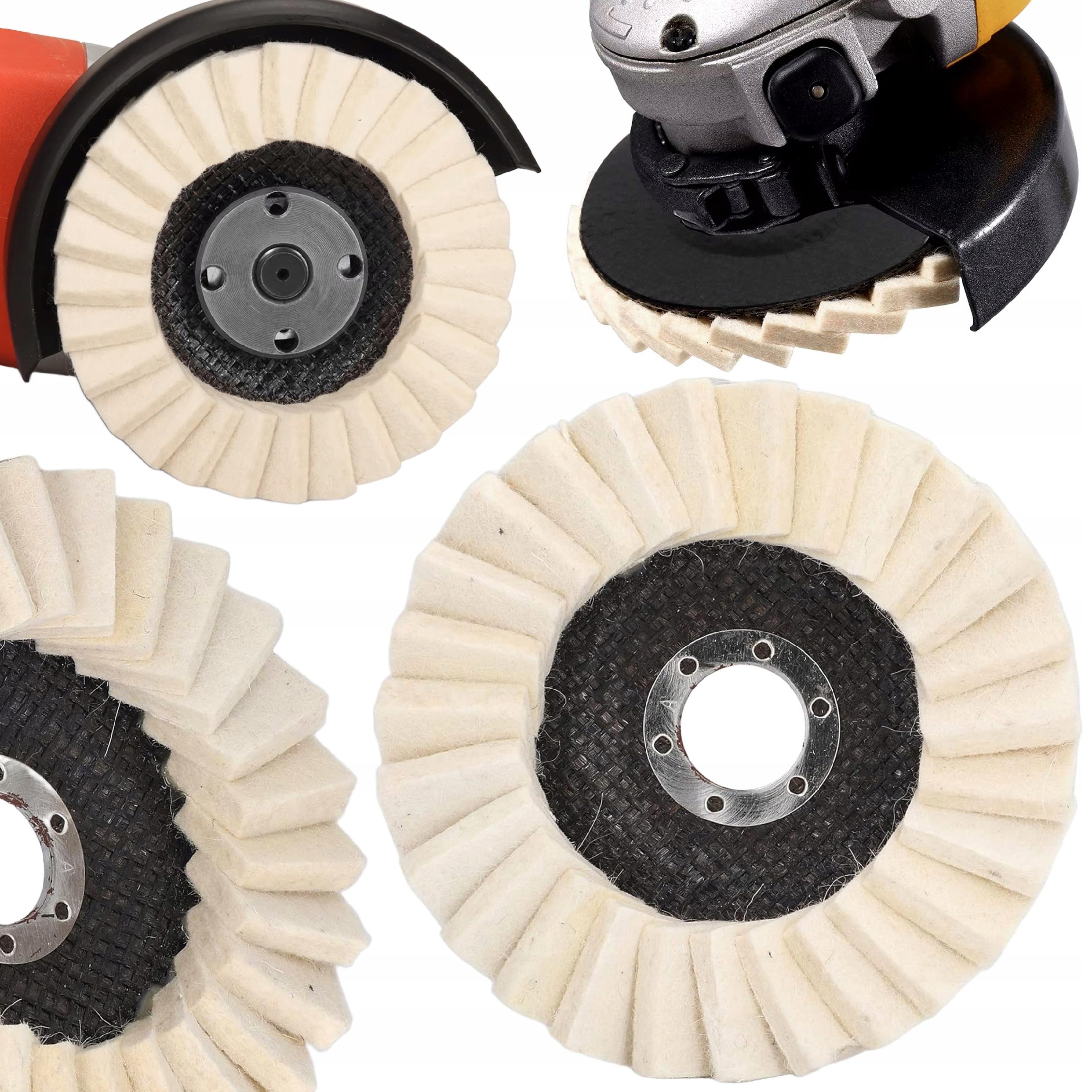 Tarcza Polerska 115mm Listkowa Filcowa Do Szlifierki