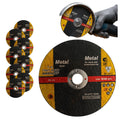 Tarcza Do Cięcia Stali 75mm 10szt Kwasoodpornej INOX Metalu Otwór 10mm