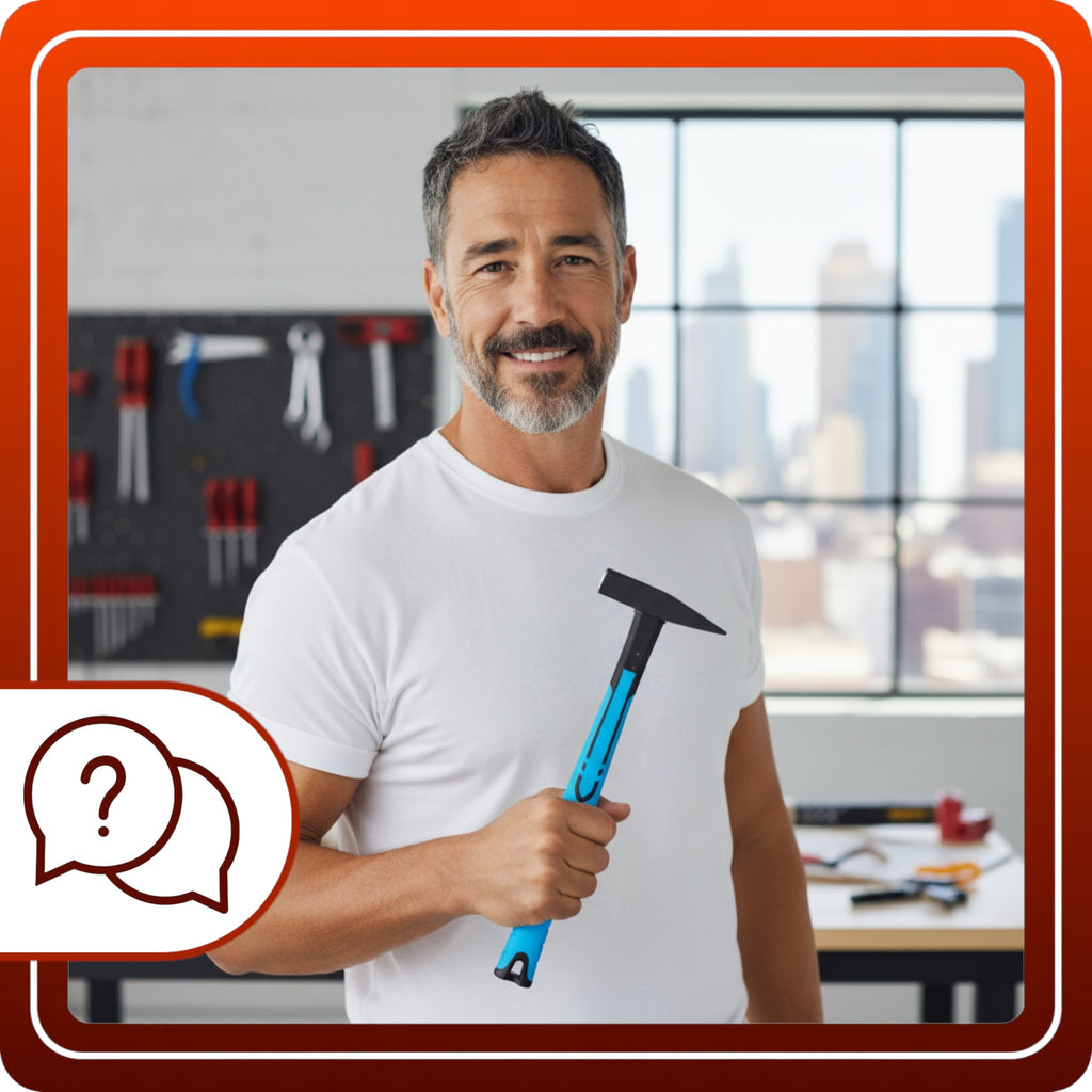 MŁOTEK ŚLUSARSKI 500g FIBERGLASS Warsztatowy Uniwersalny Stolarski Lekki