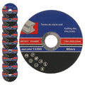 Tarcze do Cięcia Metalu Stali 115x1.0x22.23 mm Tarcza Zestaw 10 sztuk