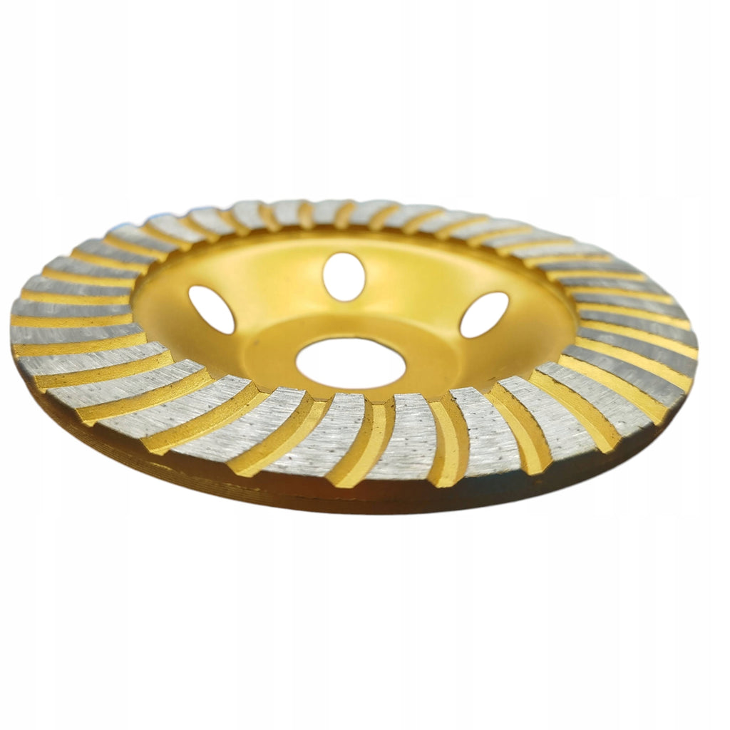TARCZA DO SZLIFOWANIA BETONU GARNKOWA TURBO 125mm Do Kątówki Szlifierki