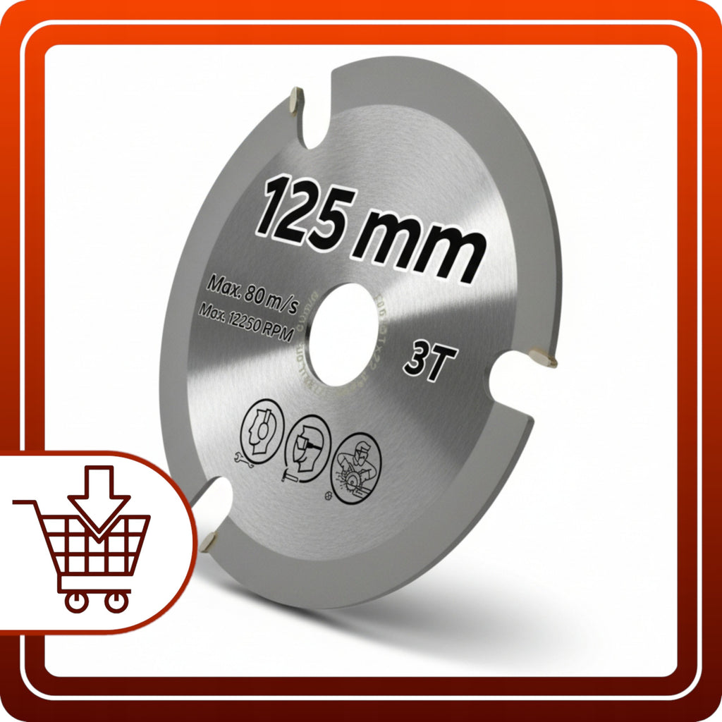 Tarcza Do Cięcia Drewna 125x22,23x3T Piła