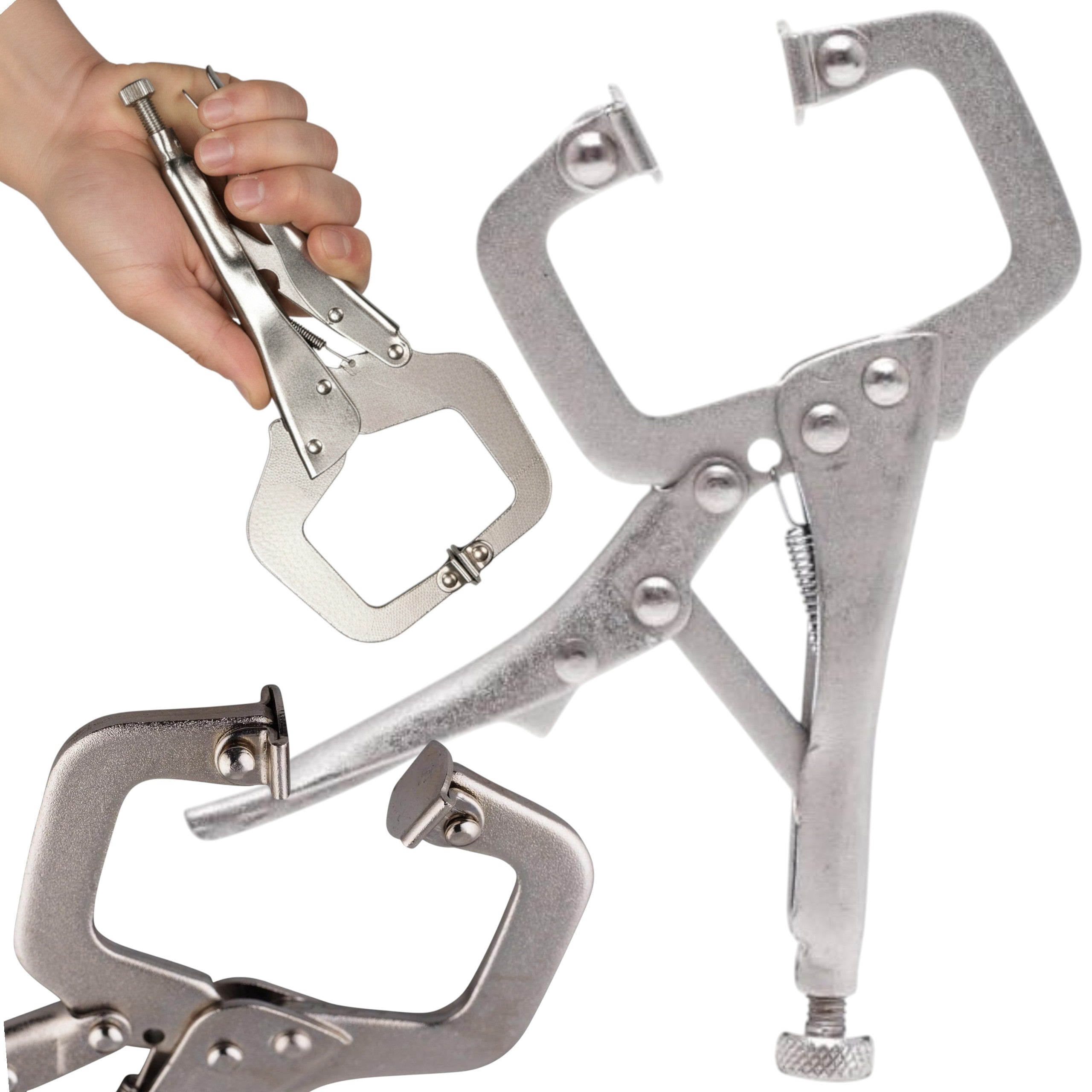 Szczypce Zaciskowe Morsa Spawalnicze Mors Uniwersalne Kleszcze 280mm Zacisk