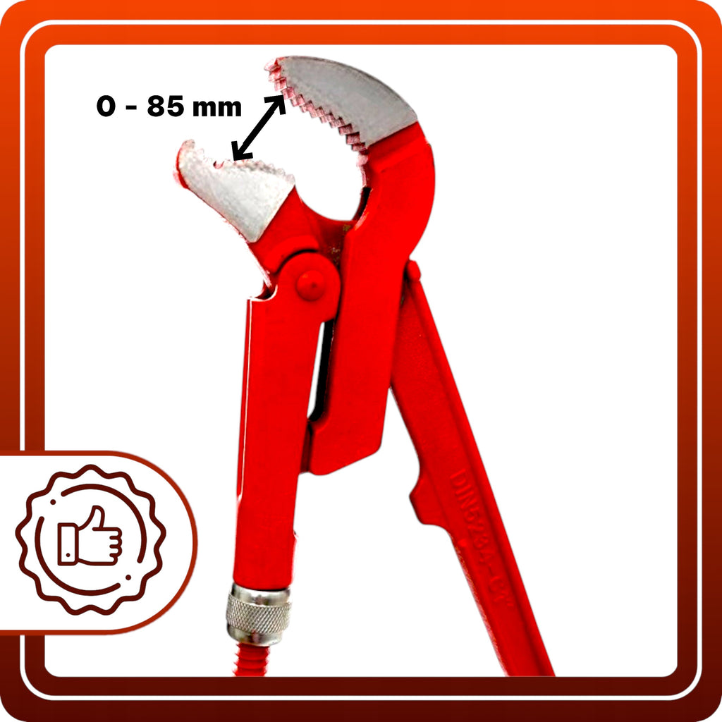 Klucz do rur hydrauliczny nastawny SZWEDZKI 2 cale 530mm Żaba Cęgi Szczypce