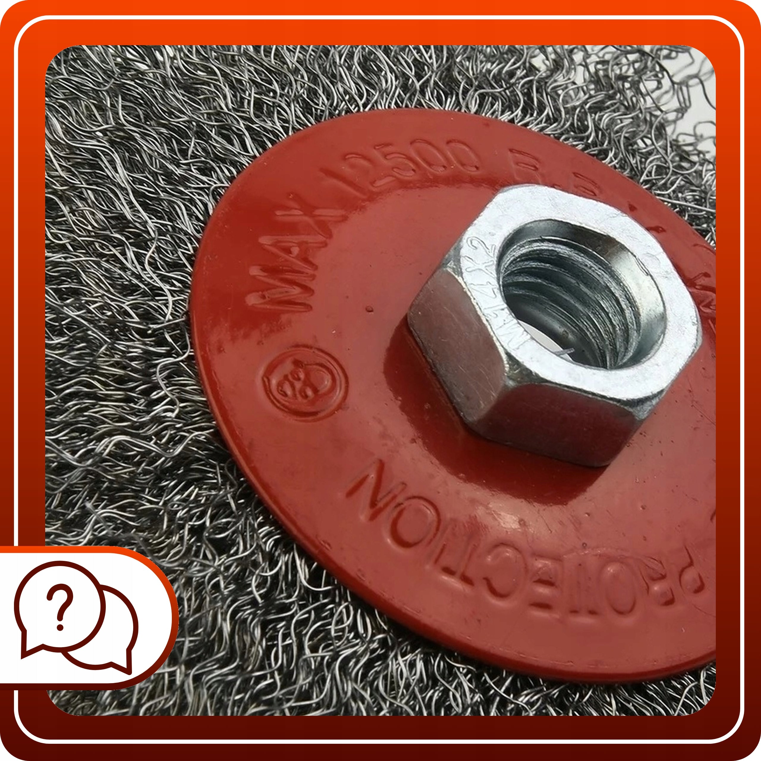 Szczotka Druciana 100mm M14 Tarczowa Boczna Do Szlifierki