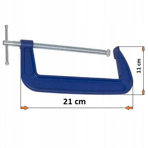 ŚCISK STOLARSKI ZACISK ŚRUBOWY MODELARSKI C 140mm