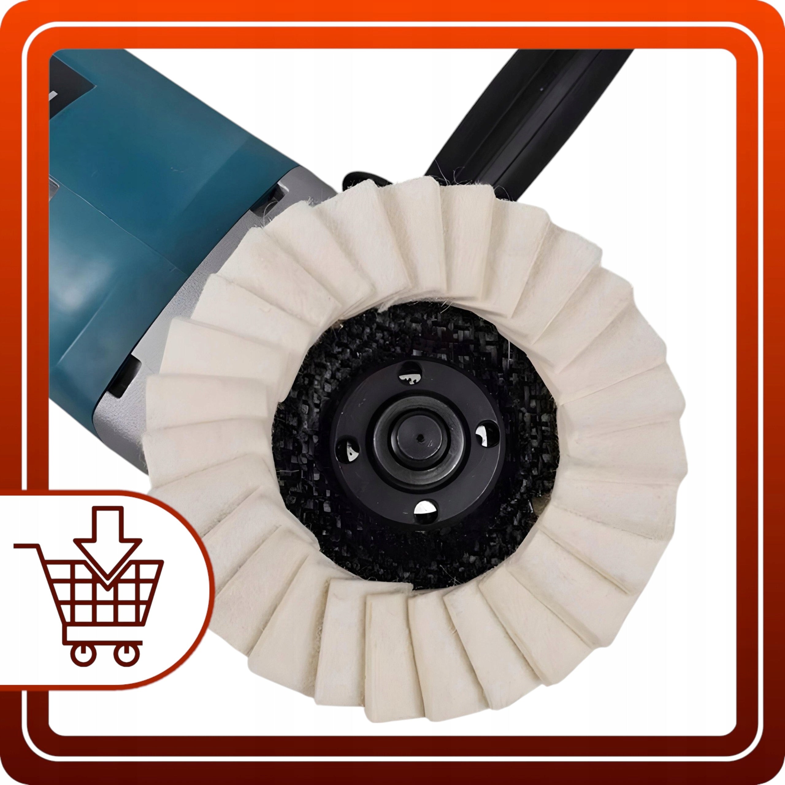 Tarcza Polerska 115mm Listkowa Filcowa Do Szlifierki