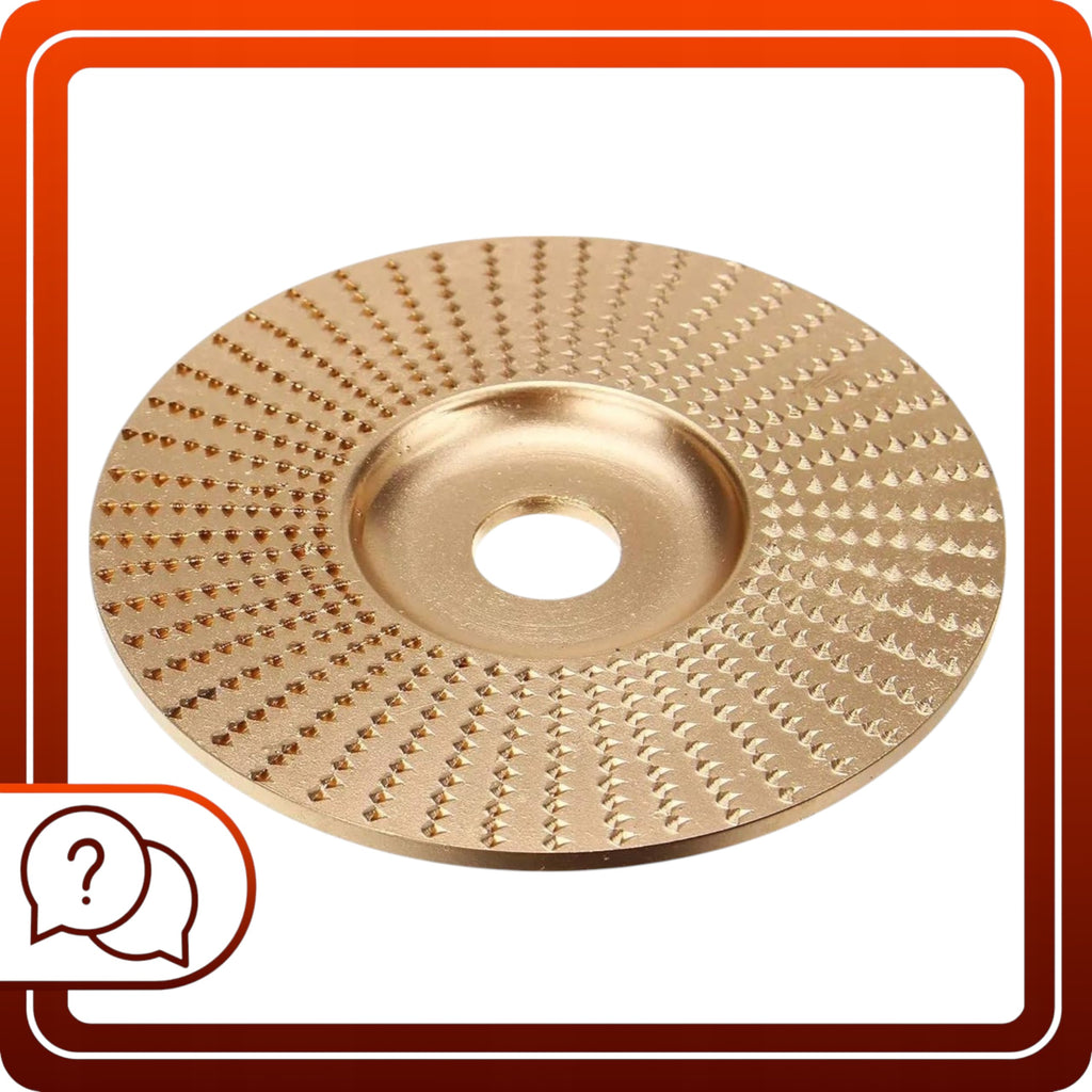 Tarnik 125mm Płaski Do Szlifowania Rzeźbienia Drewna