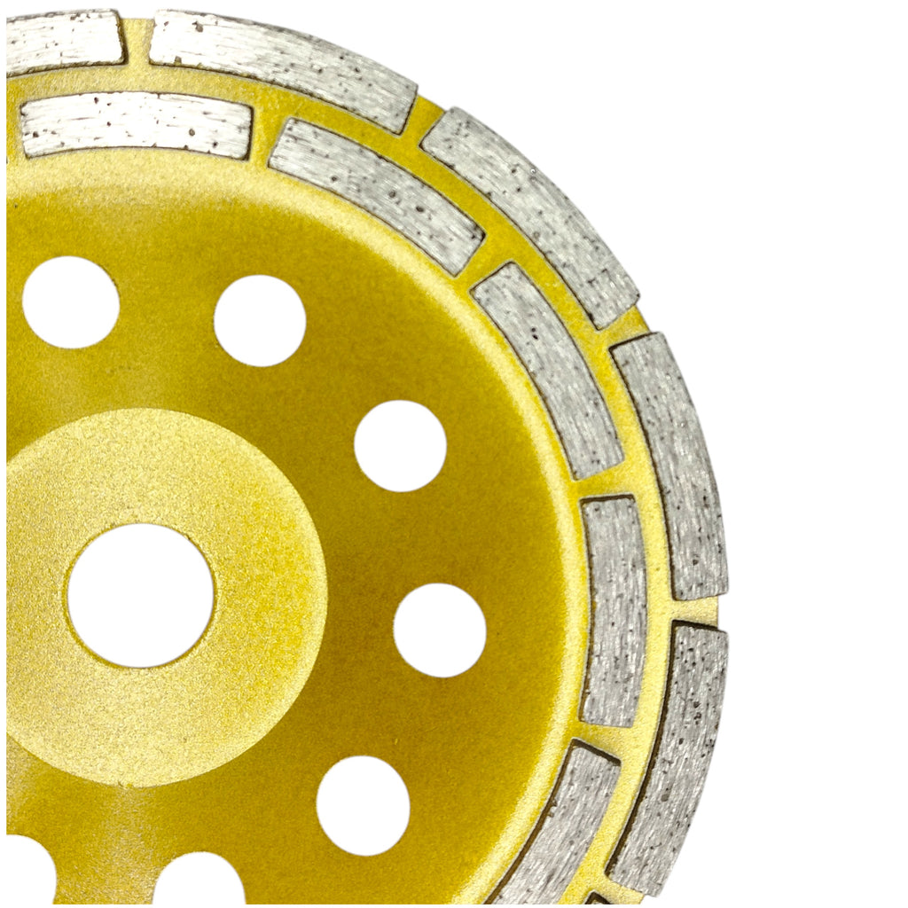 TARCZA GARNKOWA DIAMENTOWA DO SZLIFOWANIA BETONU 180mm KAMIENIA