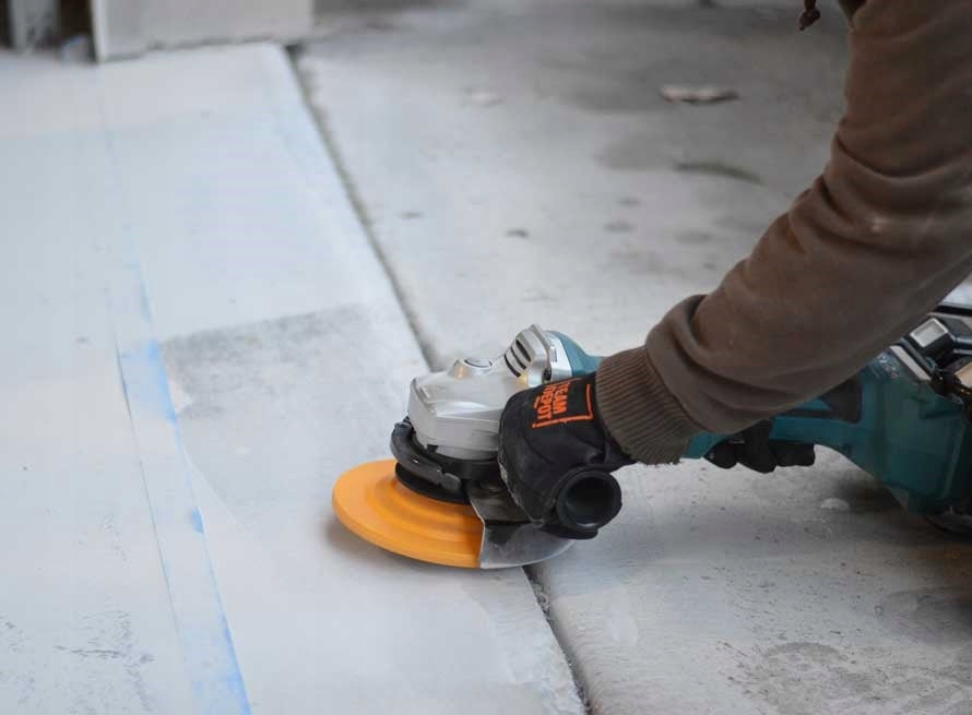 TARCZA DO SZLIFOWANIA BETONU GARNKOWA TURBO 125mm Do Kątówki Szlifierki