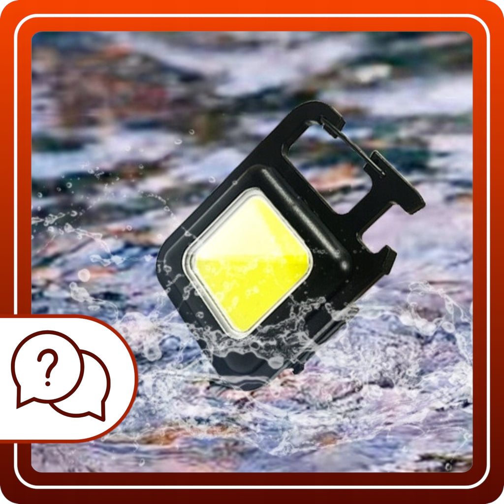 Latarka LED Brelok do kluczy COB akumulatorowa usb Mini Lampa Kieszonkowa