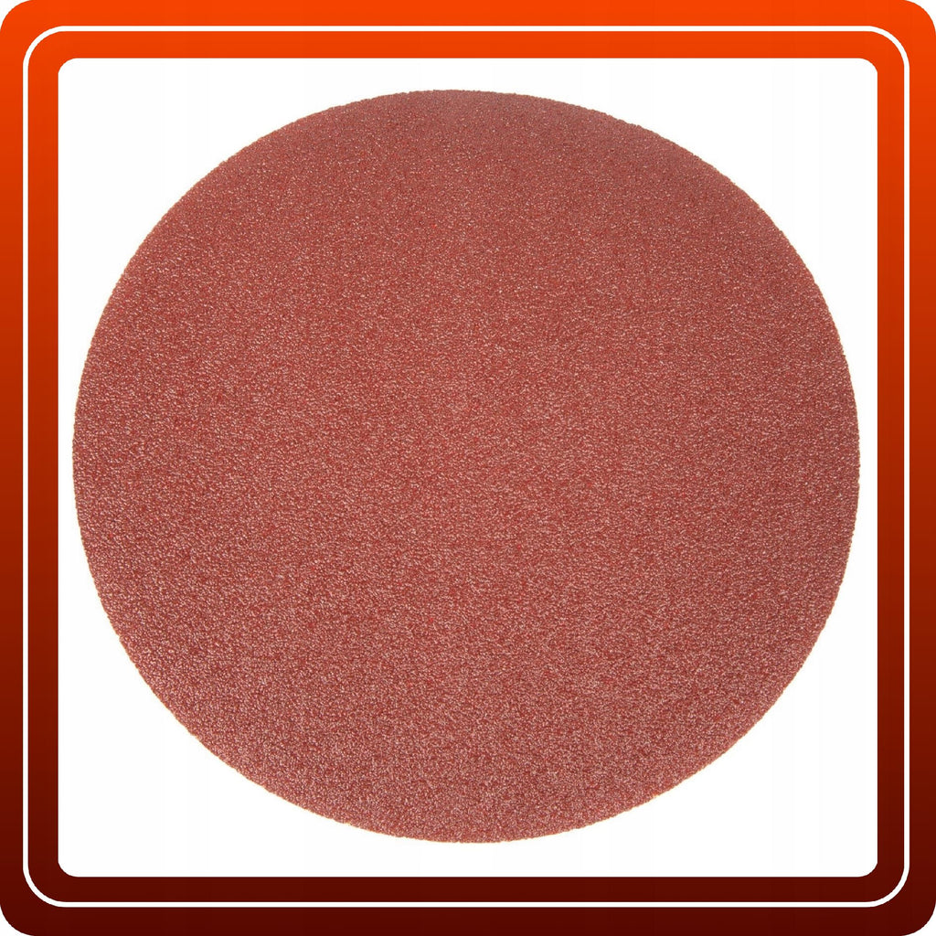 10szt Papier Ścierny 225 mm P240 Na Rzep Do Żyrafy Szlifierki Krążek Dysk