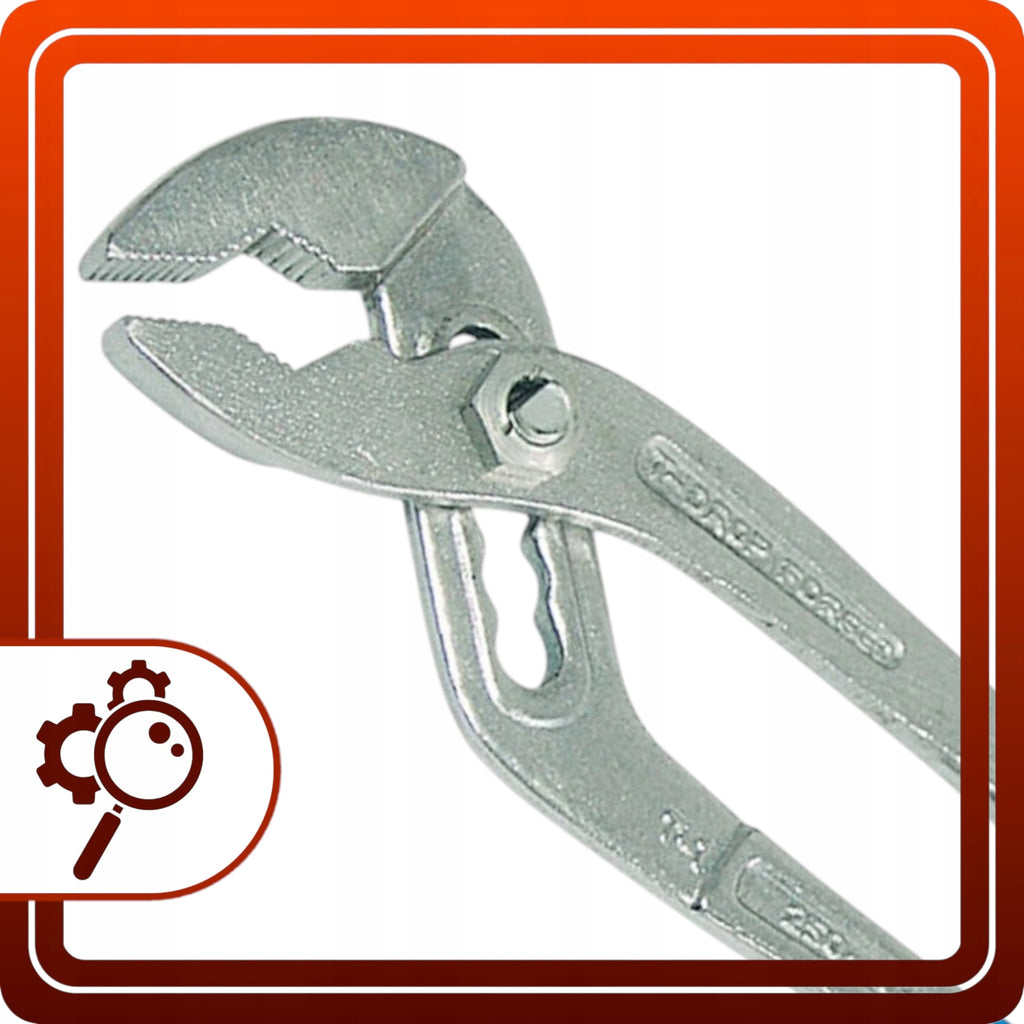KLUCZ NASTAWNY SZCZYPCE DO RUR ROWKOWE 250mm Żabka Hydrauliczny Cęgi