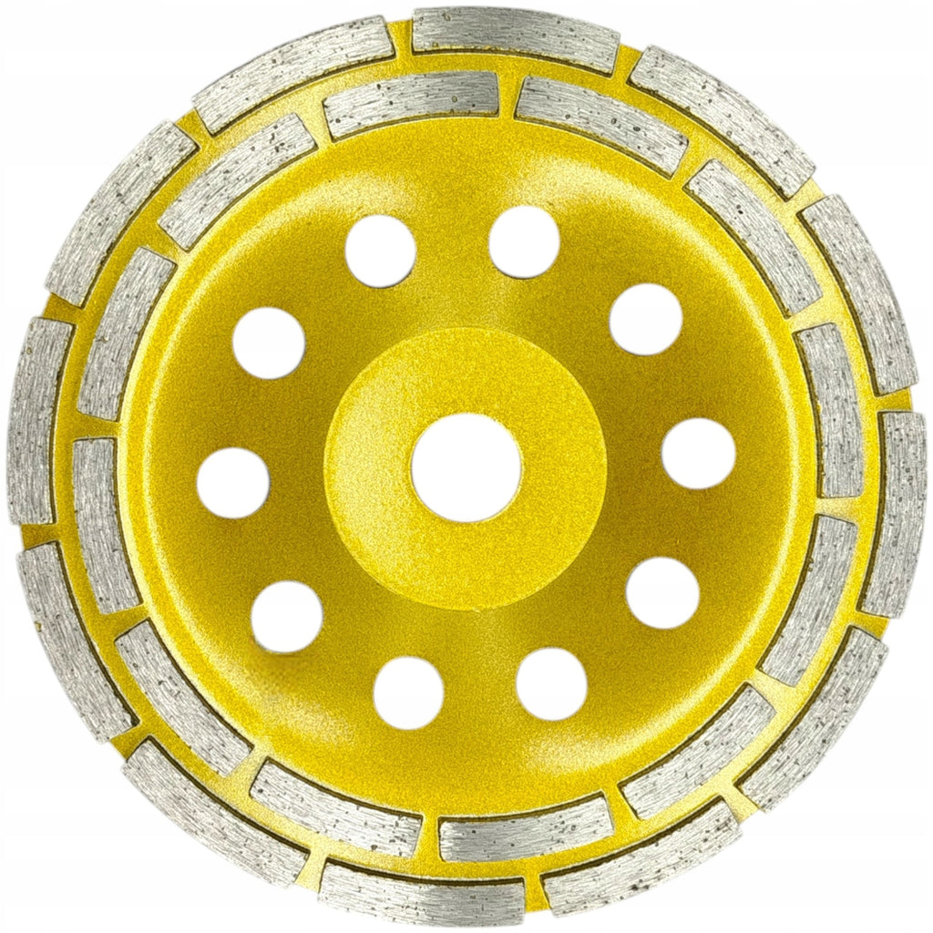 TARCZA GARNKOWA DIAMENTOWA DO SZLIFOWANIA BETONU 180mm KAMIENIA