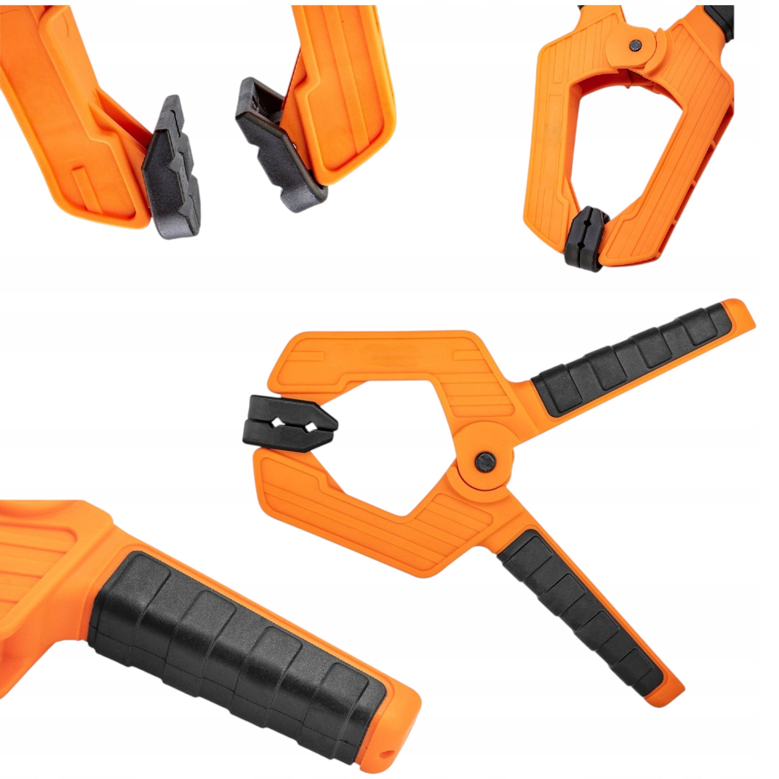 Ścisk stolarski sprężynowy warsztatowy mocny silny heavy duty 3" 75 mm