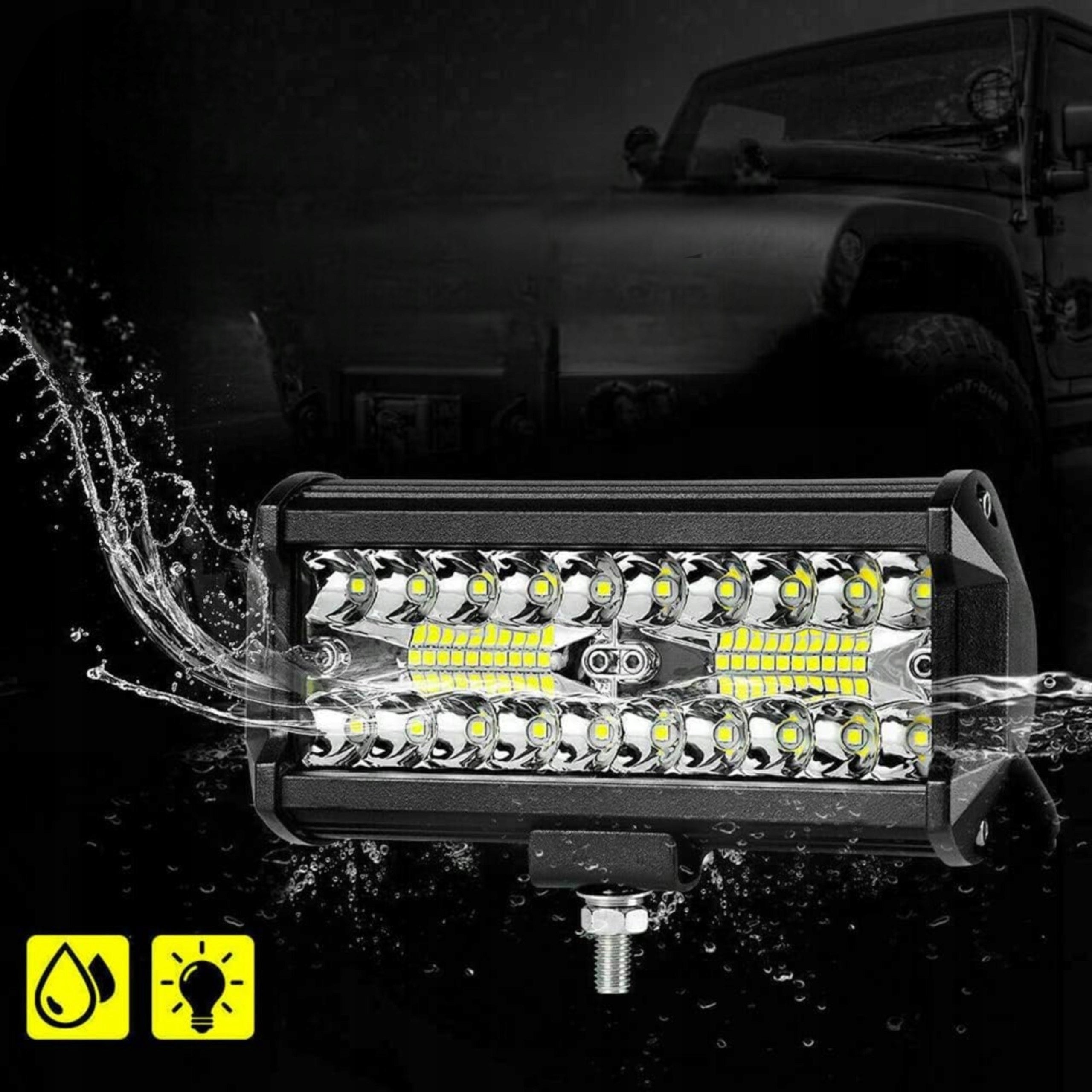Lampa robocza LED Halogen 12v 24v 120W Szperacz Ledowa Mocna Oświetlenie