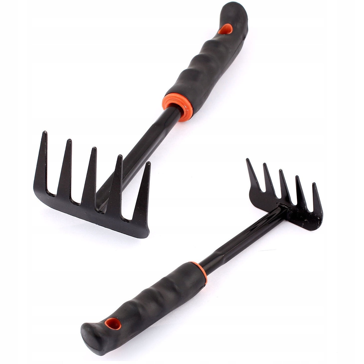 Grabie grabki ogrodowe pazurki 28 cm metalowe ogrodnicze do ogródka