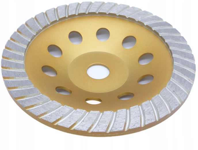 TARCZA DIAMENTOWA DO SZLIFOWANIA BETONU GARNKOWA TURBO 180mm KAMIENIA