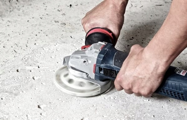Tarcza do szlifowania betonu 125mm Garnkowa Diamentowa Boomerang na kątówkę