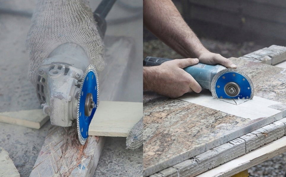 TARCZA DIAMENTOWA 125MM DO CIĘCIA GRESU CERAMIKI GLAZURY TERAKOTY PŁYTEK
