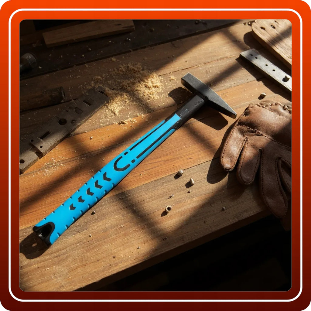 MŁOTEK ŚLUSARSKI 500g FIBERGLASS Warsztatowy Uniwersalny Stolarski Lekki