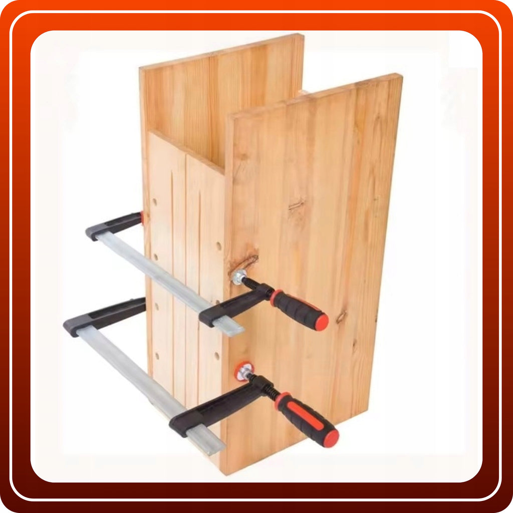 Ścisk stolarski zacisk 500x120mm TYP F Warsztatowy Stalowy Do drewna