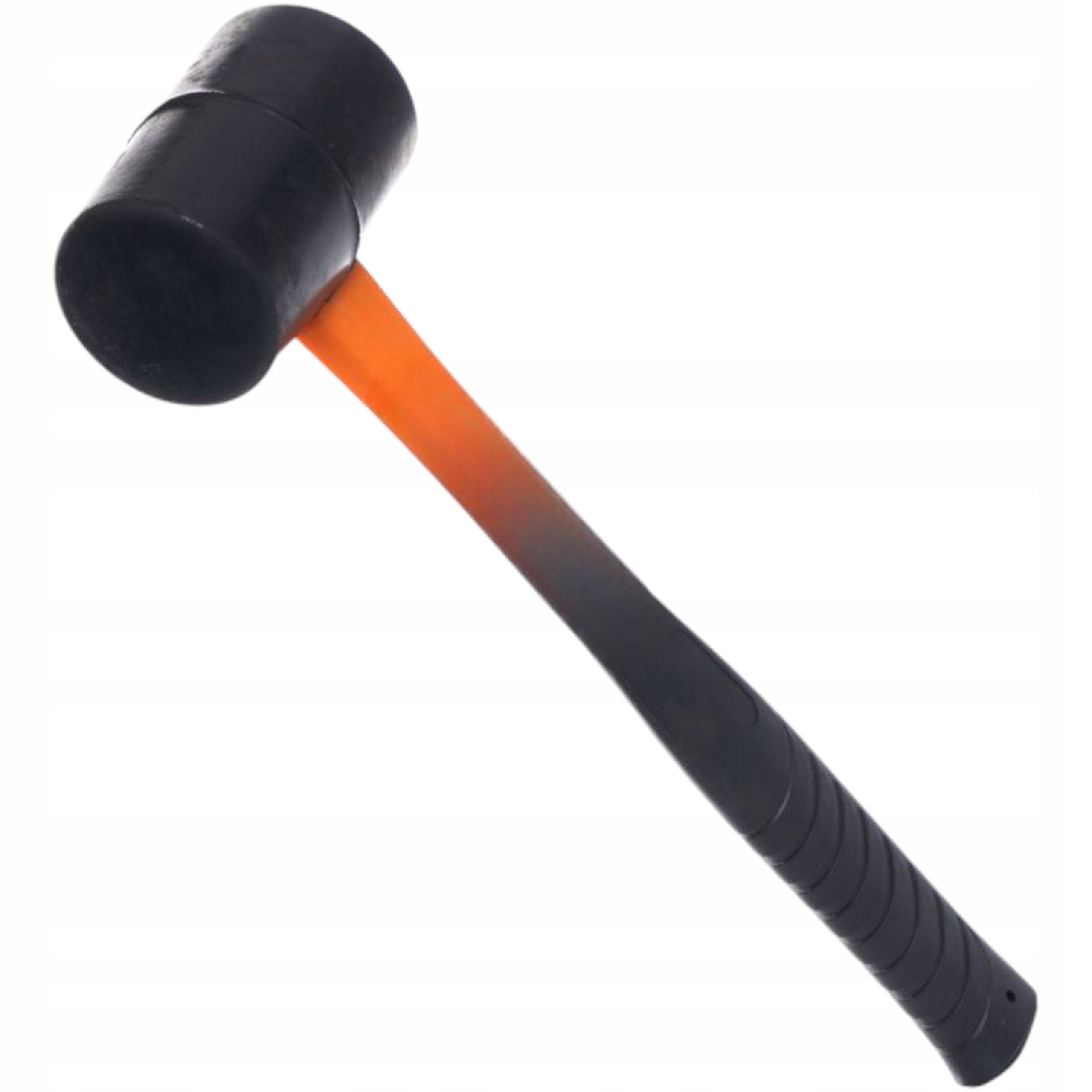 MŁOTEK GUMOWY BRUKARSKI 350g Z RĄCZKĄ FIBERGLASS Do kostki bruku