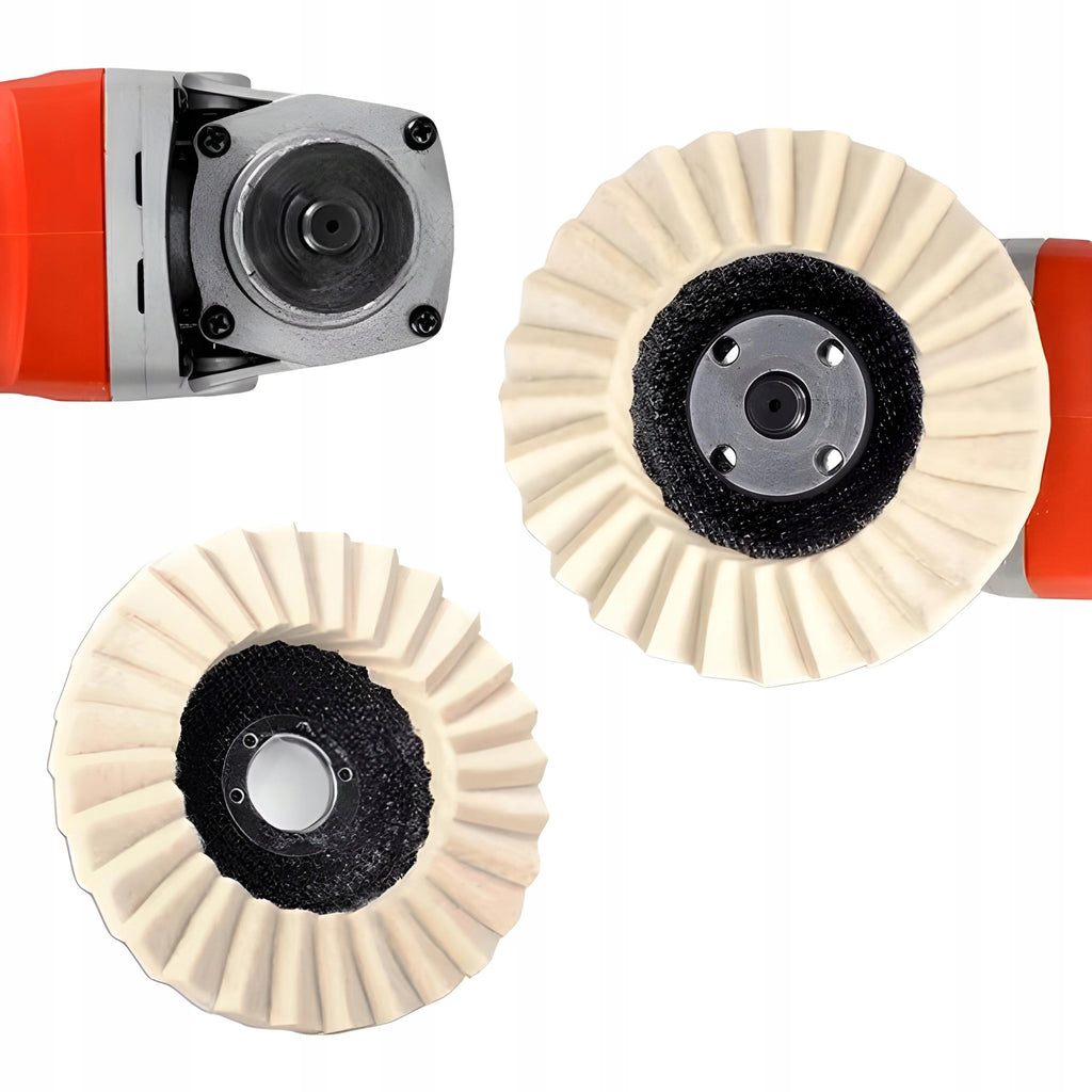Tarcza Polerska 125mm Listkowa Filcowa Do Szlifierki