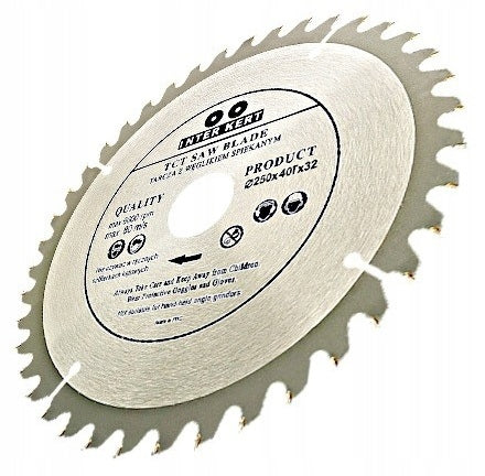 Tarcza Do Cięcia Drewna 250x32x40T Widiowa
