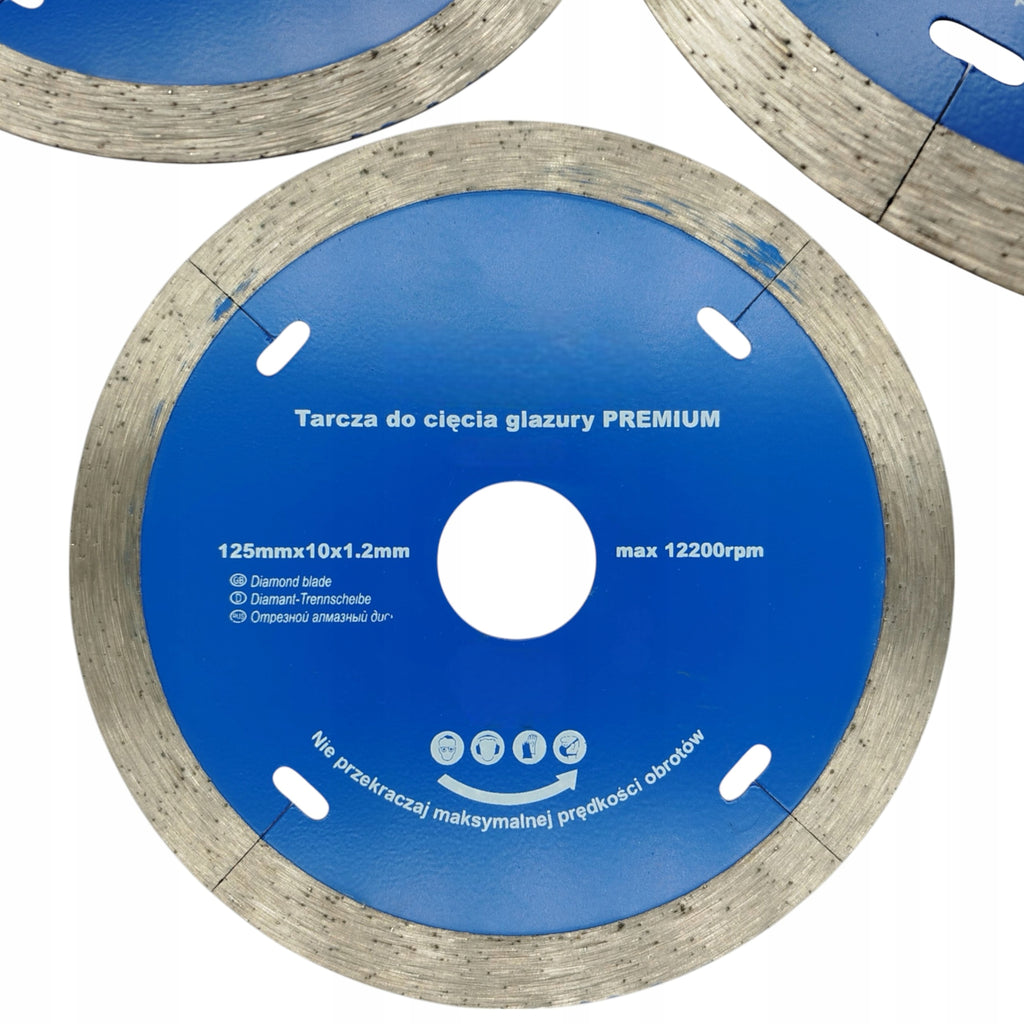 TARCZA Do GLAZURY DIAMENTOWA 125MM Premium GRESU CERAMIKI TERAKOTY PŁYTEK