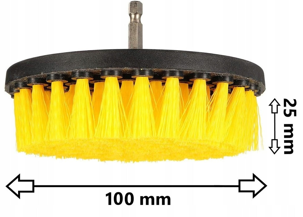 Szczotka Nylonowa 100mm Do Wkrętarki
