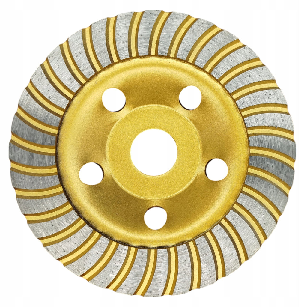 TARCZA DO SZLIFOWANIA BETONU GARNKOWA TURBO 125mm Do Kątówki Szlifierki
