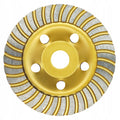 TARCZA DO SZLIFOWANIA BETONU GARNKOWA TURBO 125mm Do Kątówki Szlifierki