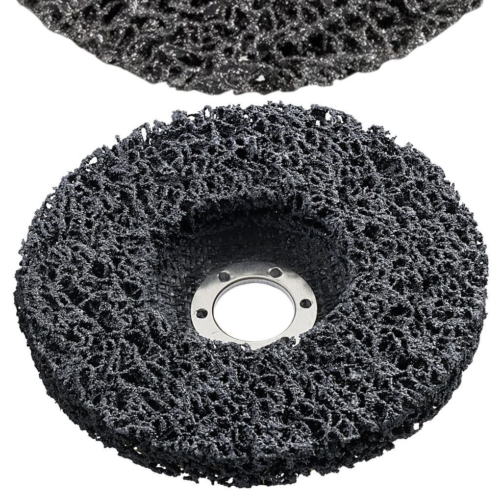 Włosy Murzyna 125 mm TARCZA DO USUWANIA RDZY włóknina do metalu stali