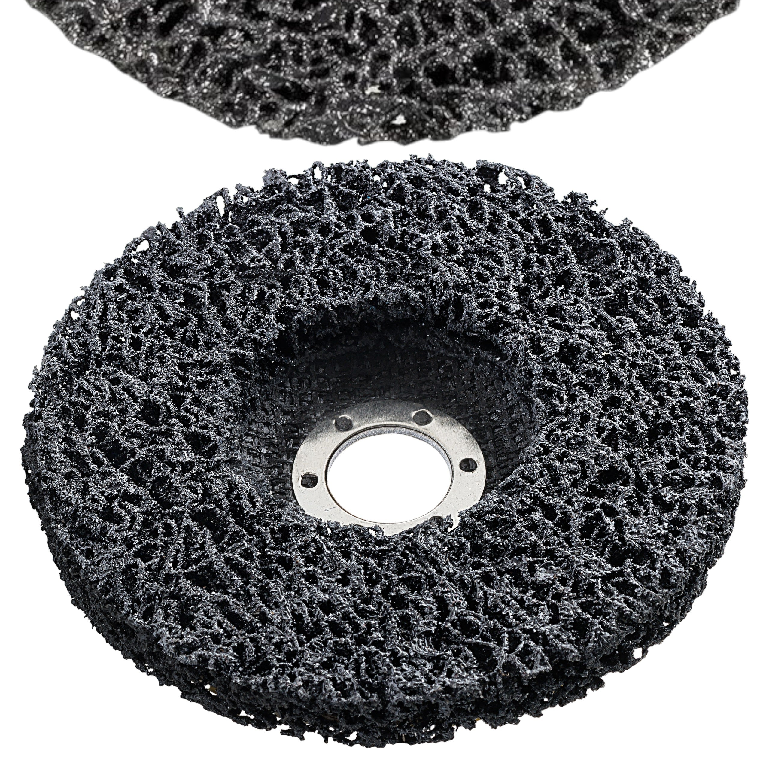 Włosy Murzyna 125 mm TARCZA DO USUWANIA RDZY włóknina do metalu stali
