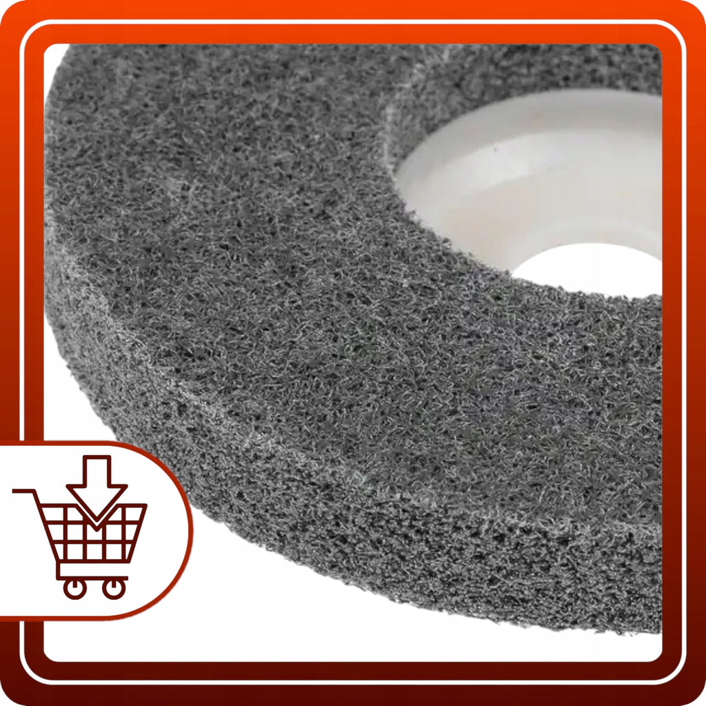 Ściernica do czyszczenia piast Tarcza 125x10x22,23 mm Włóknina