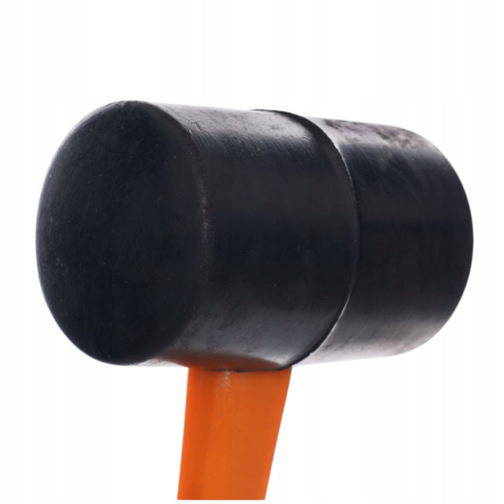 MŁOTEK GUMOWY BRUKARSKI 350g Z RĄCZKĄ FIBERGLASS Do kostki bruku
