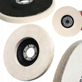 TARCZA POLERSKA FILCOWA FILC LAMELKA 125mm x 6mm
