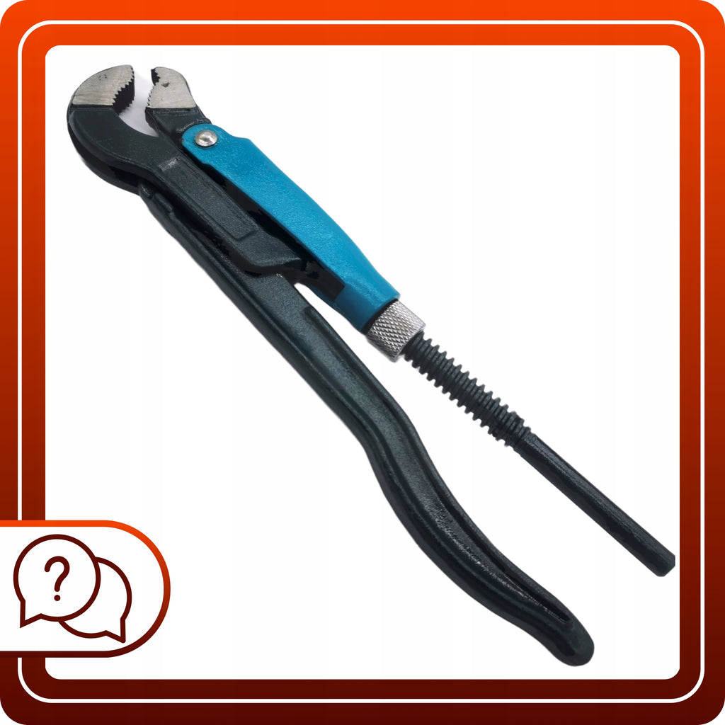 Klucz Hydrauliczny 3 Cale Do Rur Nastawny Szwedzki Duży 66 CM Regulowany