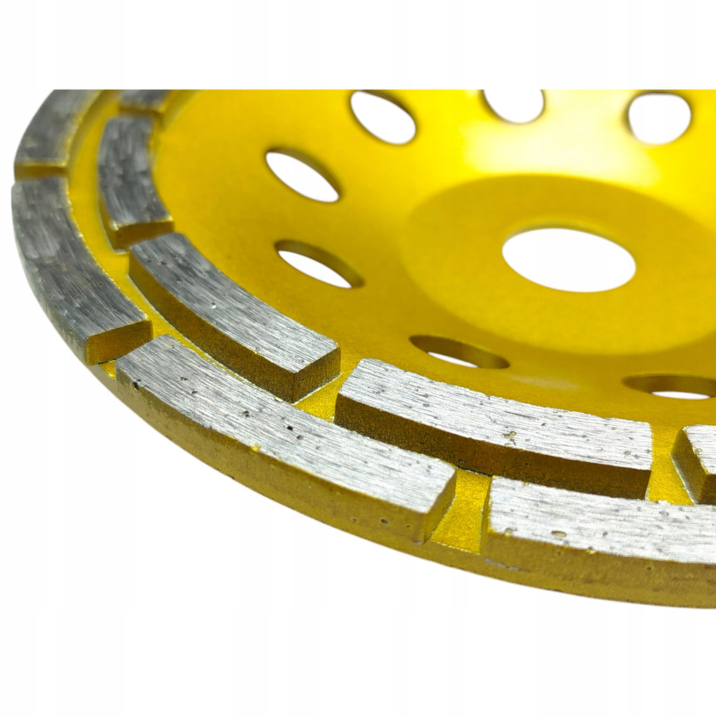 TARCZA GARNKOWA DIAMENTOWA DO SZLIFOWANIA BETONU 180mm KAMIENIA