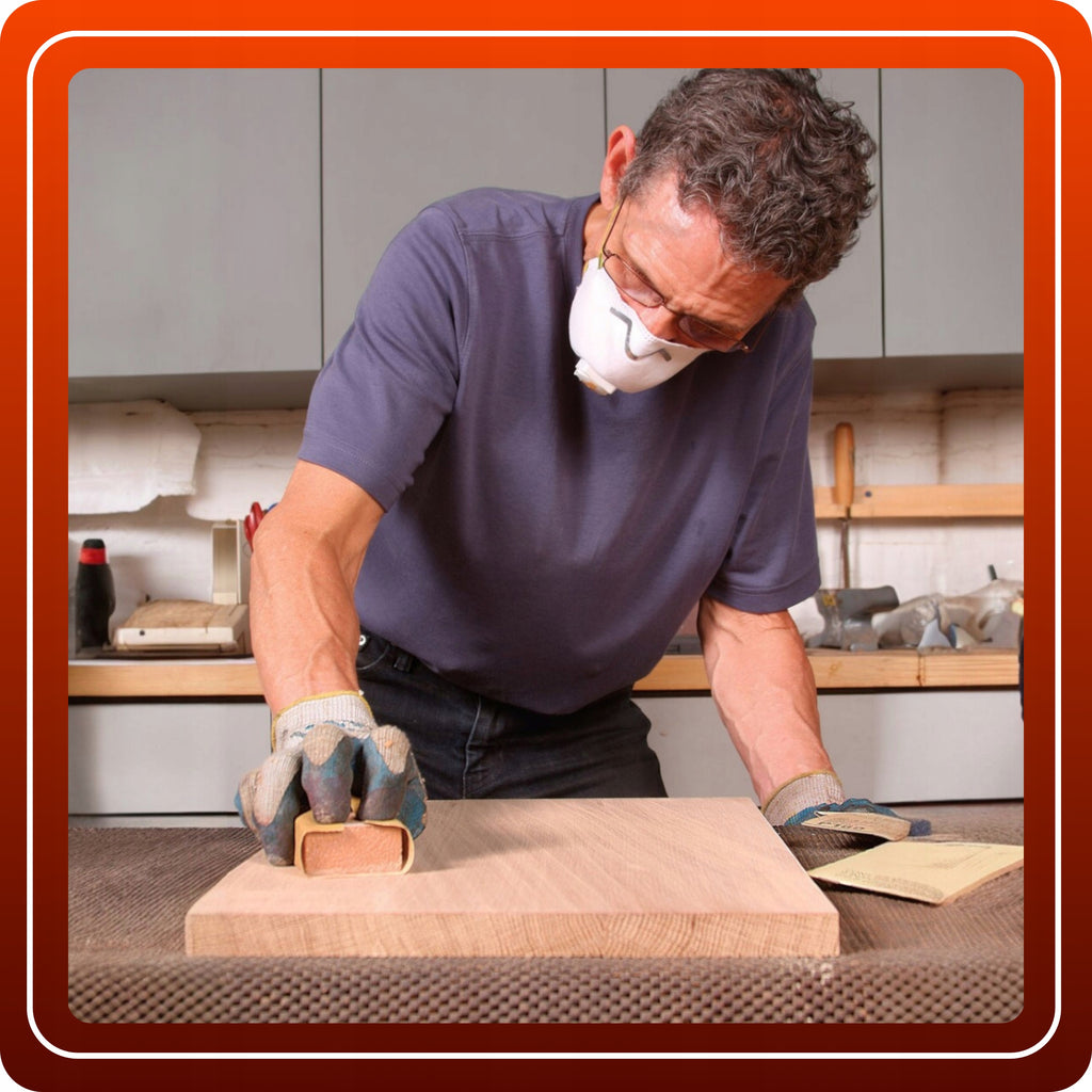 5x Papier Ścierny 230x280mm P360 Arkusz Na Płótnie Do Wygładzania